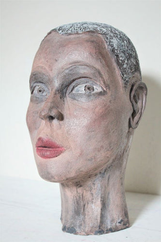 French sculptural portrait of woman