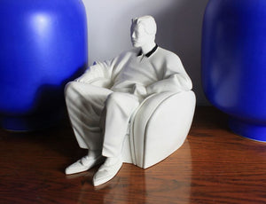Polystone Seated Figurine