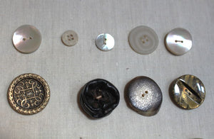 Vintage Button Display