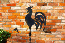 Load image into Gallery viewer, Antique Cockerel Weather Vane with Stand