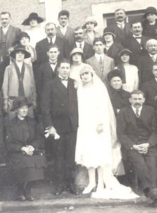 1920's French Wedding Picture