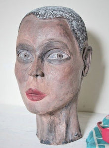 French sculptural portrait of woman