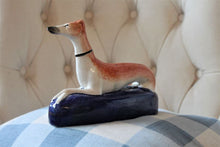 Load image into Gallery viewer, Staffordshire greyhound pen holder-20