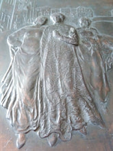 Load image into Gallery viewer, Italian vintage mixed metal relief plaque
