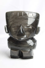 Load image into Gallery viewer, Mayan obsidian carved figure