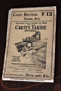Taride road map Touraine, Berry