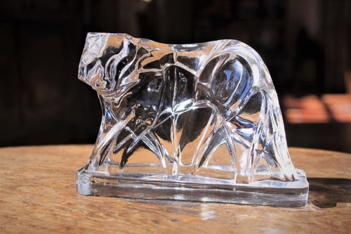 Baccarat Crystal Cubist Tiger