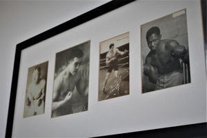 Framed Boxing Photographs