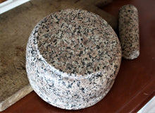 Load image into Gallery viewer, Large Granite Mortar &amp; Pestle