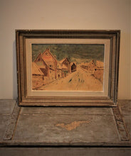 Load image into Gallery viewer, French Village Winter Scene-40